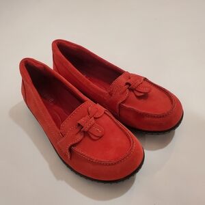 Elegant Coral Loafers for Women